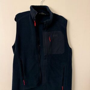 Unisex Helly Hansen Navy Fleece Vest